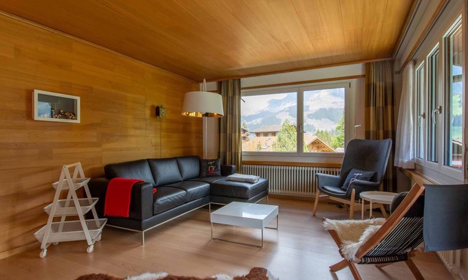 Adelboden Apartment | Newly renovated vacation apartment in a quiet location, close to the village center.