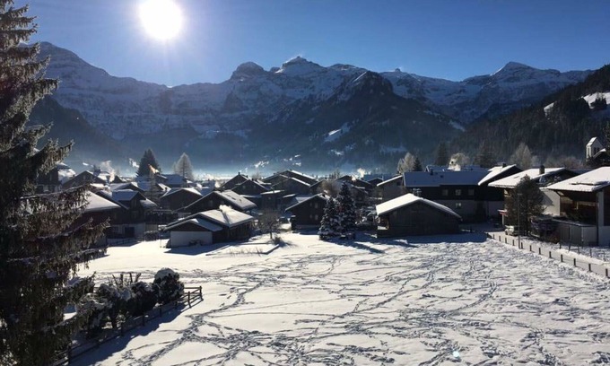 Lenk Apartment | Nice apartment for 5 guests with WIFI and balcony