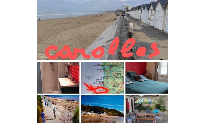Carolles Apartment | Nice bright apartment 42m2 quiet 5 minutes from the beaches and shops