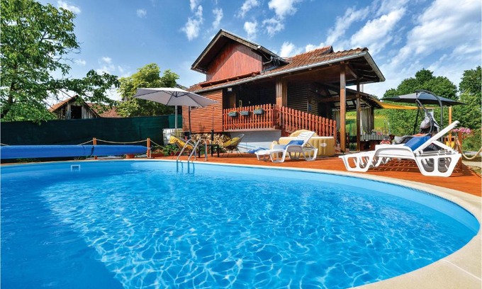 Trstenik Puscanski House | Nice home in Marija Gorica with 4 Bedrooms, WiFi and Outdoor swimming pool