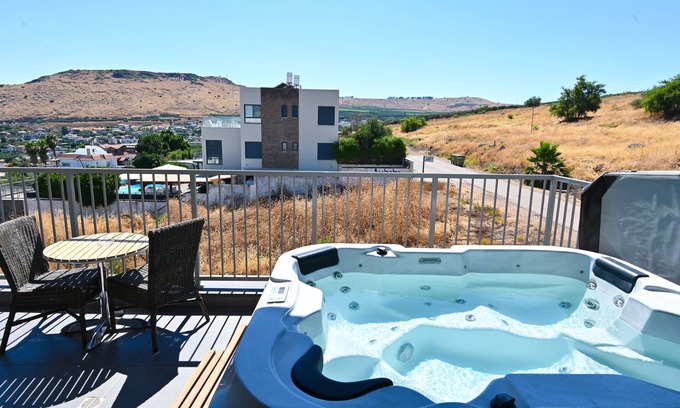 Migdal Apartment | Nino Magdala - 1Bdrm Suite with private spa bath/Sea of the Galilee