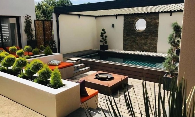 La Baule-Escoublac Villa | nMini-Villa 75m² piscine jacuzzi salle de sport privatisés à 800m des commerces