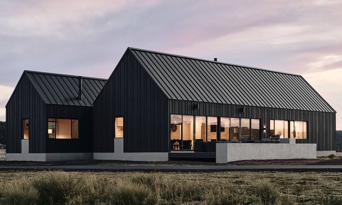 Fort Valley House | Noir Peaks a Modern Scandinavian Mountain Home beautiful views of Mt Humphreys