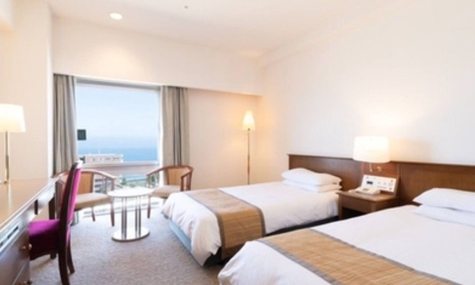 Hitachi Hotel | Nonsmoking Ocean view twin6th floor or higher /Hitachi Ibaraki