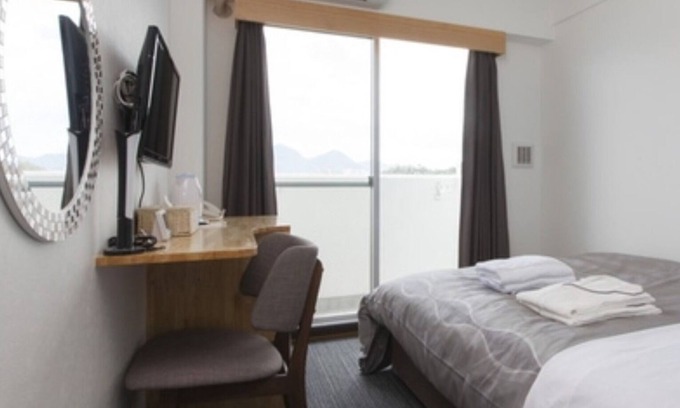 Hatsukaichi Hotel | Nonsmoking Westernstyle double room Room only/Hatsukaichi Hiroshima