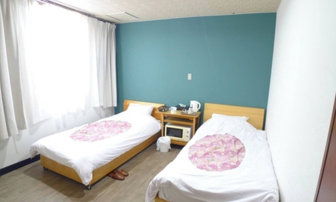 Itako Hotel | Nonsmoking Westernstyle twin room with private/Itako Ibaraki