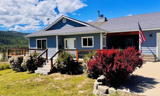 Kettle Falls House | Northern Comfort - private, quiet, lake view, mountains
