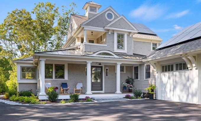 North Falmouth House | Not a Cottage, but a Castle!