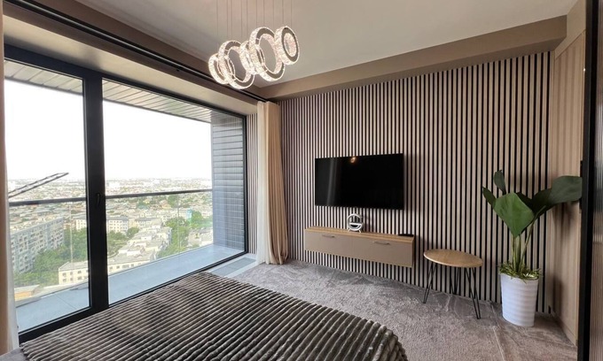 Tashkent Apartment | NRG U-Tower premium flat on 19th floor in the city centre