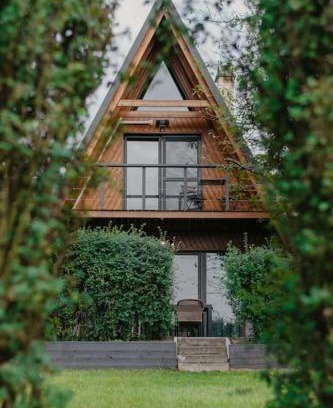 Esztergom Ski Chalet | Nyaktekercs Wood Cabin - Hot Tub