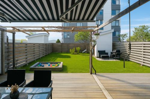 Norr Villa | Nybyggt radhus med egen barnvänlig trädgård