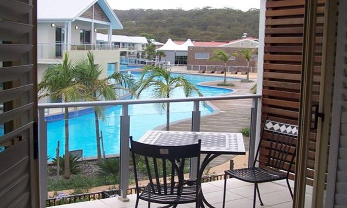 Salamander Bay Apartment | Oaks Pacific Blue, 349/265 Sandy Point Road - fantastic pool