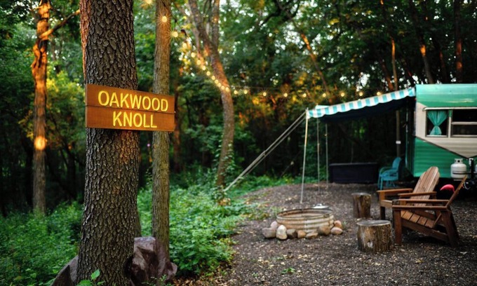 East Troy House | Oakwood Knoll - Vintage Camping Trailer