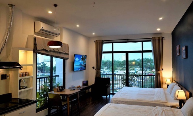Son Tra Apartment | OASIS-NEAR SEA-BATH UP-BALCONY-STUDIO ROOM
