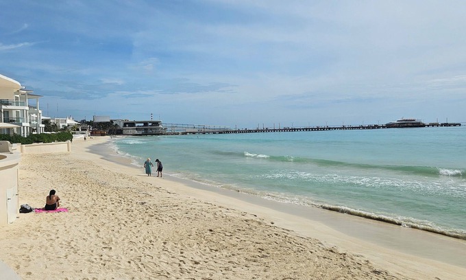 Playacar Fase I Condo | Ocean-Front, 3 Bedroom Penthouse, Family Friendly, Playa, Xaman Ha #7201.