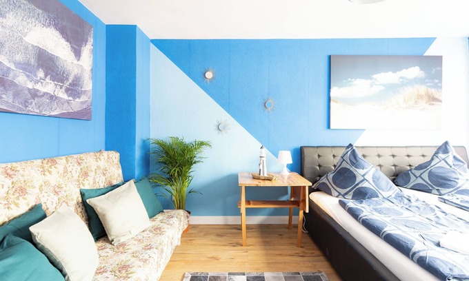 Neudorf-Nord Apartment | - Ocean Haven Deluxe with Coastal Charm - 2-Room Sea-Inspired Apartment 75 qm -