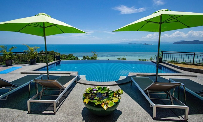 Laem Set Villa | Ocean View Luxury 2 Bed Villa-Infinity Pool, Plunge pool, FREE CAR & Transfers
