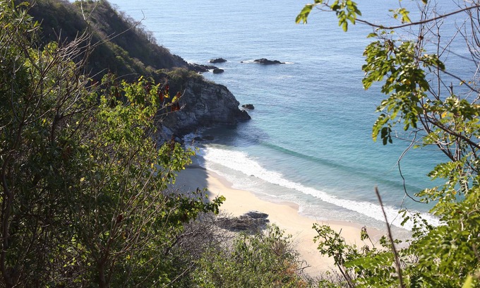 San Pedro Pochutla House | Ocean View Over the Cliffs Private Cabin