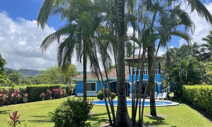 Playa Hermosa Villa | Oceanfront 4BR 3.5 Bath 3100 sqft Villa with private pool and balcony