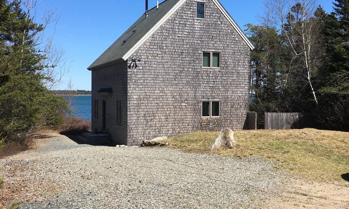 Prospect Harbor House | Oceanfront home on the Maine coast minutes from Schoodic portion of Acadia NP.