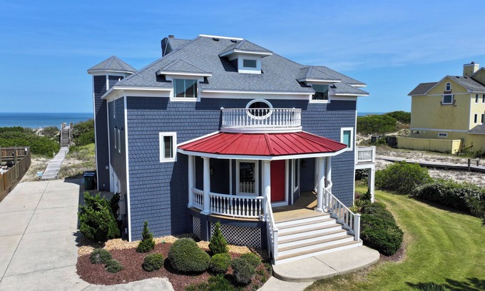 Buck Island House | OCEANFRONT, Private Pool, Ocean Views, Hot Tub, BU85, Lifes a Beach