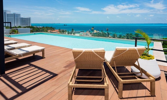 Zona Hotelera Apartment | Oceanview apartment at Hotel Zone