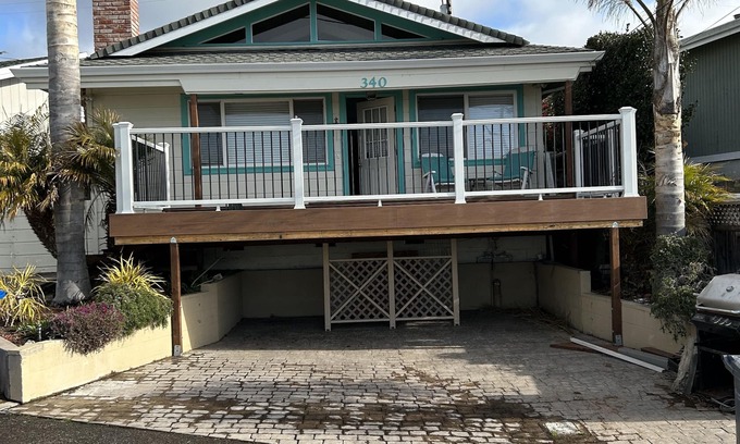 Aptos House | Oceanview Bungalow With Hot Tub - Walk To Beach - Pet Friendly