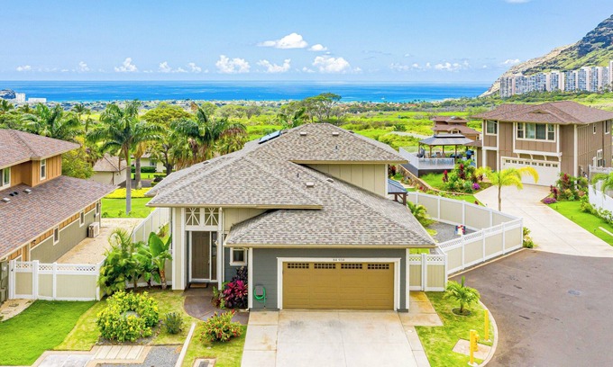 Makaha Valley House | Oceanview Makaha Valley Retreat | Gated | Near Golf & Sandy Shores
