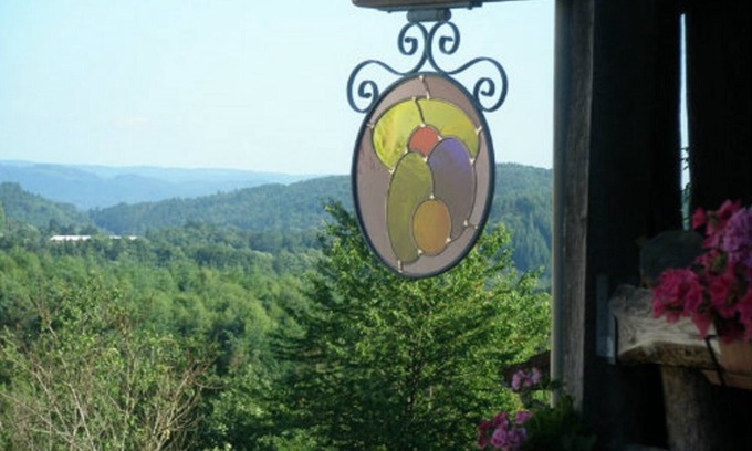 Vertolaye House | ocher room, Tuscany of Auvergne