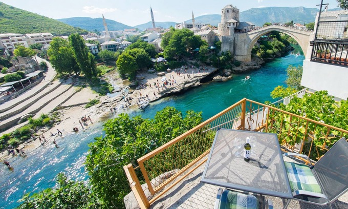 Mostar Old Town Apartment | Old Bridge Terrace Apartment