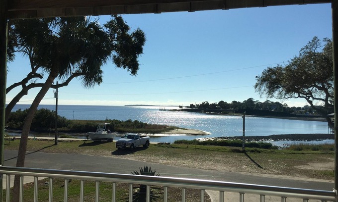 Cedar Key House | On Open Gulf, luxury home on safe private road, large dock/deck, gourmet kitchen