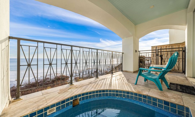 Delos House | *On Private Gated Beach*PoolHeat*Elevator*Luxury*