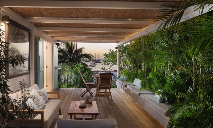 Corossol Apartment | On the Beach, in Saint Barth. Villa Mellow Mood
