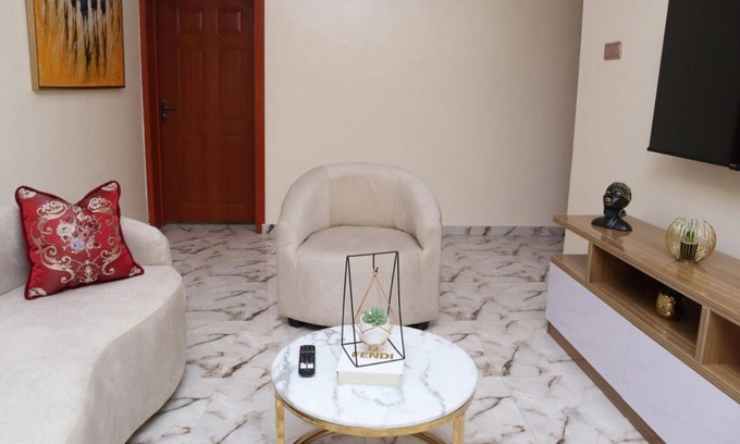 Ikeja Apartment | Opal- Charming 1-bedroom apartment in marvelous Lagos with AC