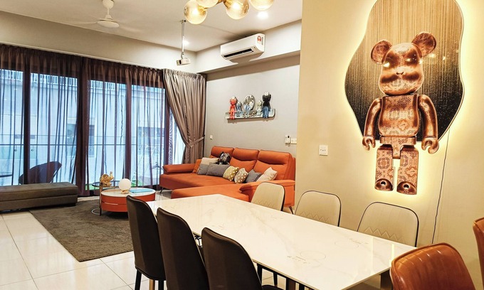 Kampung Pandan Dalam Condo | Opening Promo* Cozy Kuala Lumpur City Condo (4-10 Pax)3+1Bedrooms & 3 Bathrooms