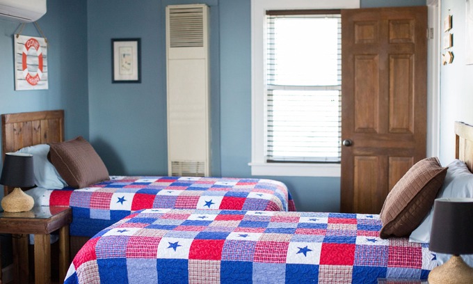 Anchorville Apartment | Our Crow's Nest is clean & comfy & comes with boat slip & trailer parking!