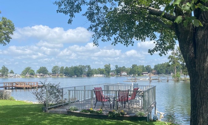 Leesville House | "Our favorite house on Lake Murray" with private dock in quiet cove, sleeps 8.