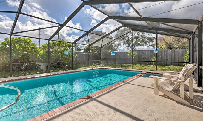 Florida Shores House | Outdoor Retreat in Edgewater w/Private Pool