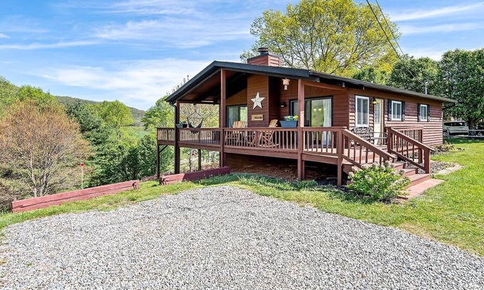 Waynesville Cottage | Overlook Nook - 2 BR, 2 BA, HT, FP
