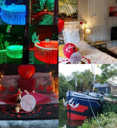 Cambrai Bed & Breakfast | Péniche Morgane 2 chambre d'hôtes