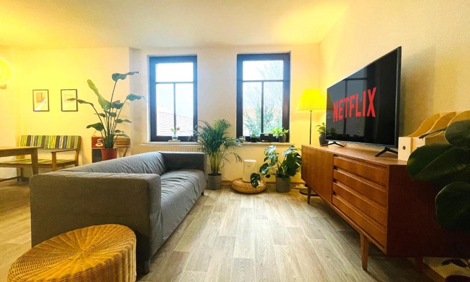 Giebichenstein Apartment | P6 - Familienwohnung am Park und Saale