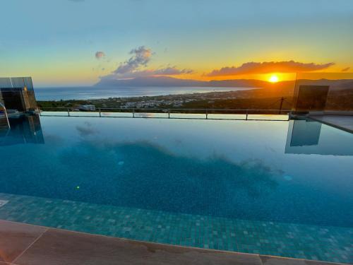 Kissamos Villa | Paleokastro Villas with Private Heated Pool, Top Views - Next To Center - Top WiFi