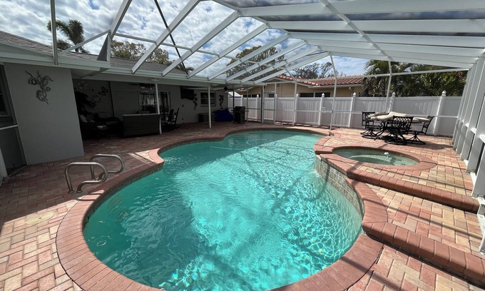 Seminole House | Palm & Pool Retreat near beautiful Florida Gulf Beaches