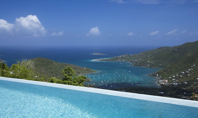Ajax Peak Villa | Palm Ridge Incredible views, privacy, pool, AC. Property borders National Park.
