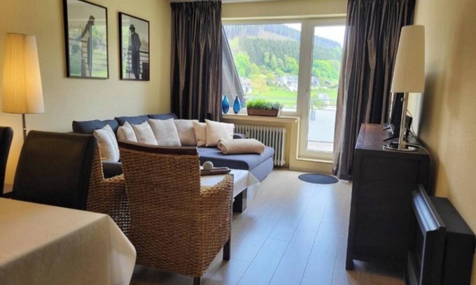 Silbach Apartment | Panoramic view Winterberg