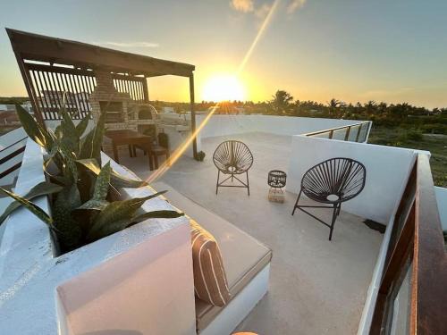 Touros House | Paraíso à Beira-Mar - Acomoda 6 pessoas com piscina privativa