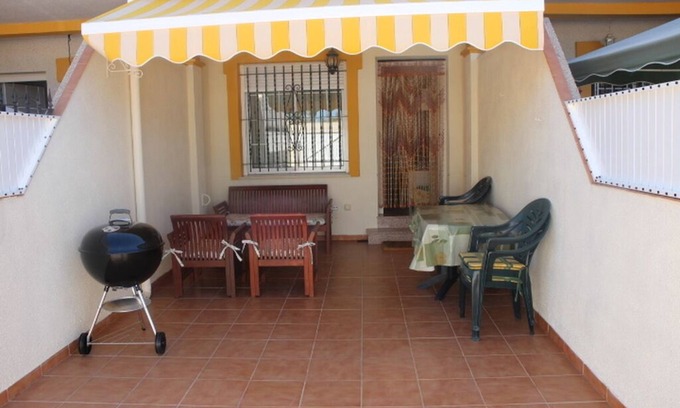 Santiago de la Ribera House | "Paradise Beautiful beach house swimming pool 2 bedroom 2 bathroom wifi English TV