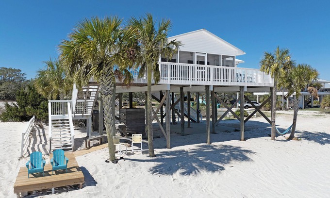 Alligator Point House | Paradise Found ~ Direct Beachfront Florida Oasis ~ Top 1% Home in the Country