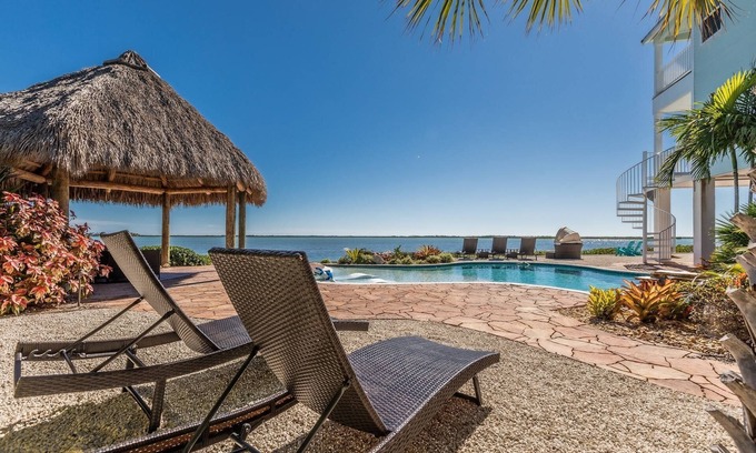 Sugarloaf Shores House | Paradise Point: Your Luxurious Waterfront Getaway with Pool, Tiki, Dockage, and Dog-Friendly Perks!