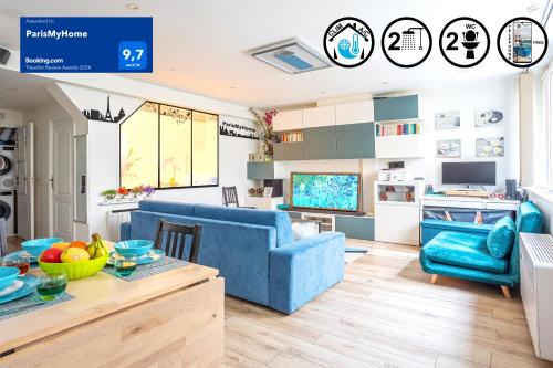 11th Arrondissement Apartment | ParisMyHome - AIR COND, 2 SHOWERS, 2 WC